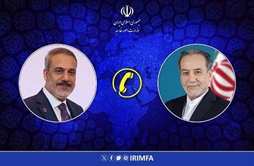 I.R. Iran, Ministry of Foreign Affairs- Iran Turkey FMs hold phone call
