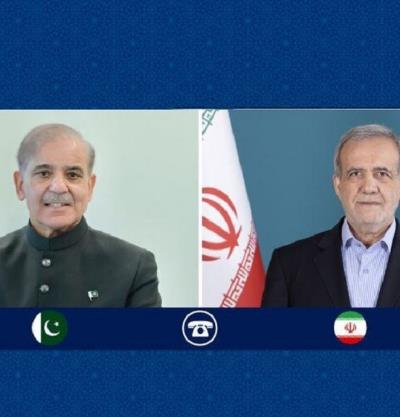 پاکستانی وزیر اعظم کی ایرانی صدر سے ٹیلی فونک گفتگو